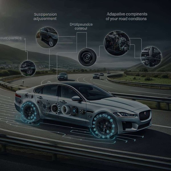 Quel est le rôle des systèmes de contrôle dynamique du châssis dans l'amélioration de la sécurité d'une Jaguar XF?