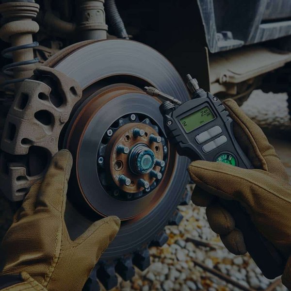 Quelle est la méthode la plus efficace pour vérifier l'usure des disques de frein sur un véhicule utilitaire?